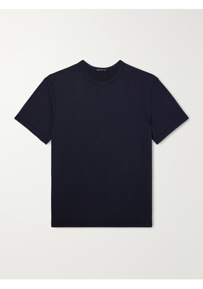 James Perse - Lotus Cotton-Jersey T-Shirt - Men - Blue - 1
