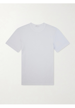 James Perse - Combed Cotton-Jersey T-Shirt - Men - Blue - 1