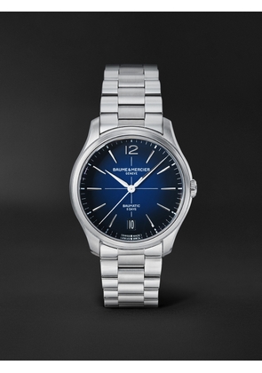 Baume & Mercier - Clifton Automatic 39mm Stainless Steel Watch, Ref. No. 10792 - Men - Blue
