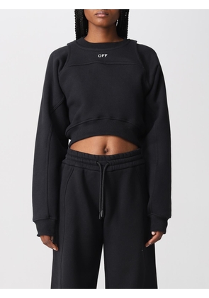 Off-white sweatshirt with embroidered logo