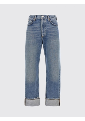 Jeans AGOLDE Woman color Blue