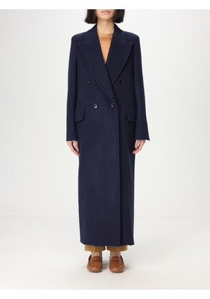 Coat MAX MARA Woman color Blue