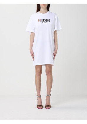 Dress MOSCHINO JEANS Woman color White