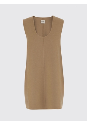 Dress KHAITE Woman color Camel