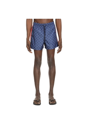 Printed Poplin Tech Swim Shorts