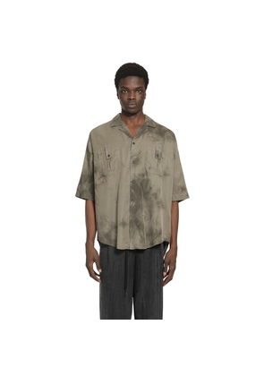 Cupro Cotton Tie Dye Shirt