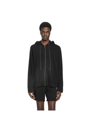 Vintage french terry zip hoodie