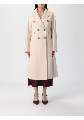 Coat HANITA Woman color Cream