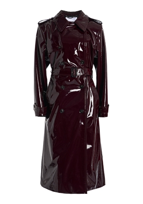 Stella McCartney Patent Vegan Leather Trench Coat - Moda Operandi