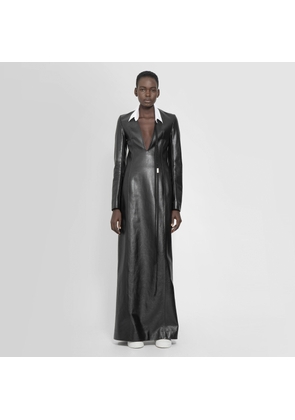 Veronica Leather Long Dress