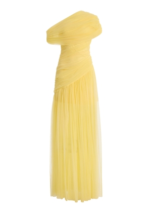 De La Vali Exclusive Himalia Gathered Tulle Maxi Dress - Moda Operandi