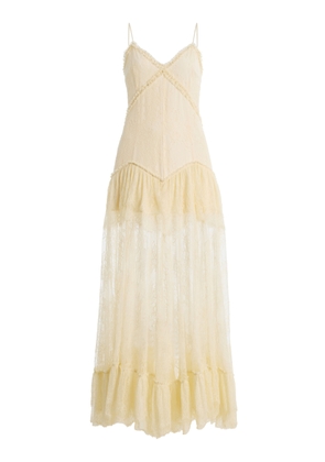 De La Vali Exclusive Kala Lace Midi Dress - Moda Operandi