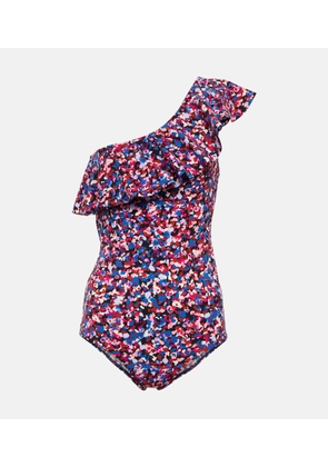 Isabel Marant Sicilya floral swimsuit