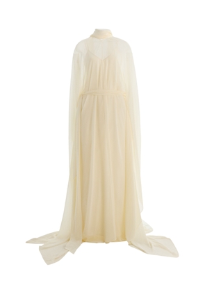 De La Vali Nila Chiffon Maxi Dress - Moda Operandi