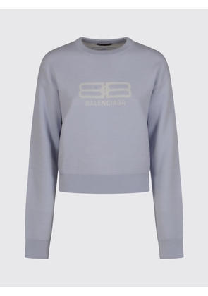 Sweater BALENCIAGA Woman color Gnawed Blue