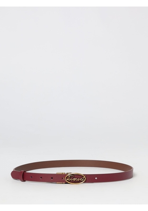 Belt TWINSET Woman color Wine