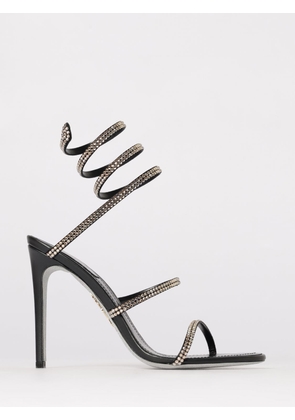Heeled Sandal RENE CAOVILLA Woman color Black
