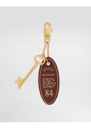 Dolce & Gabbana Calfskin Tassel Keychain - Woman Wallets And Small Leather Goods Bordeaux Onesize