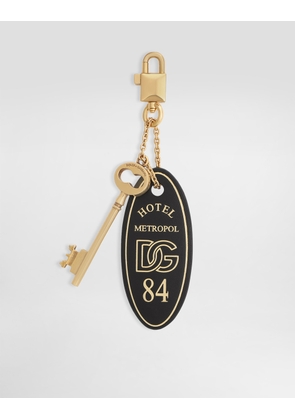 Dolce & Gabbana Calfskin Tassel Keychain - Woman Wallets And Small Leather Goods Black Onesize