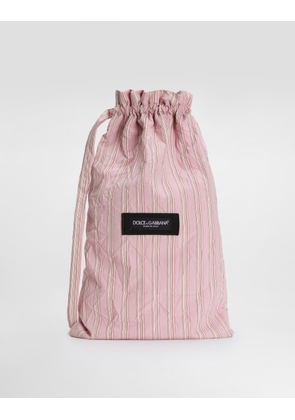 Dolce & Gabbana Striped Froissé Crossbody Bag - Man Shoppers Multicolor Onesize