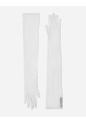 Dolce & Gabbana Guanti Classici - Woman Hats And Gloves White M