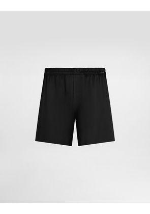 Dolce & Gabbana Silk Satin Boxer Shorts - Man Underwear And Loungewear Black 7