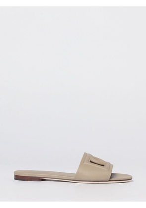 Heeled Sandal DOLCE & GABBANA Woman color Beige