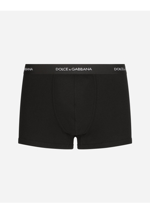 Dolce & Gabbana Regular Boxer - Man Underwear And Loungewear Black Cotton 4