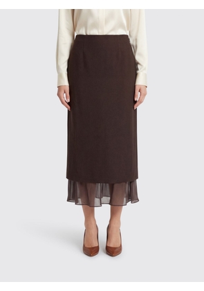 Skirt ROTATE Woman color Brown