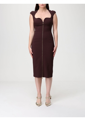 Dress ELISABETTA FRANCHI Woman color Brown