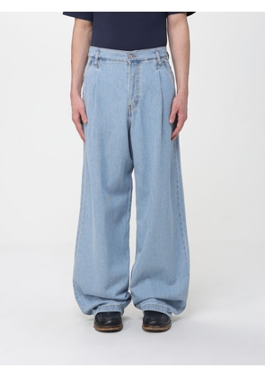 Jeans DRIES VAN NOTEN Men color Denim