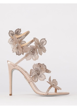 Heeled Sandal RENE CAOVILLA Woman color Nude
