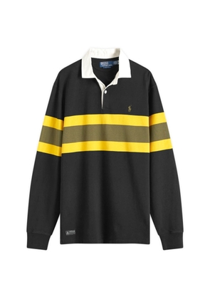Polo Ralph Lauren Poplin Trimmed Striped Rugby Cotton Shirt