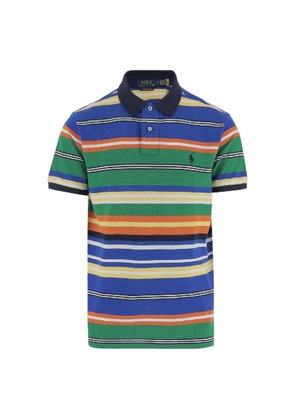 Polo Ralph Lauren Striped Mesh Polo Shirt