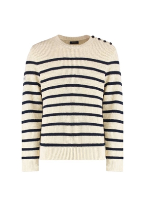 Polo Ralph Lauren Striped Cotton Linen Sweater