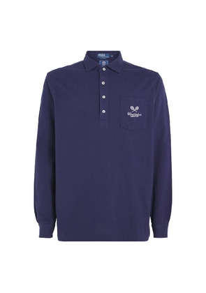 Polo Ralph Lauren Wimbledon Classic Fit Mesh Polo Shirt