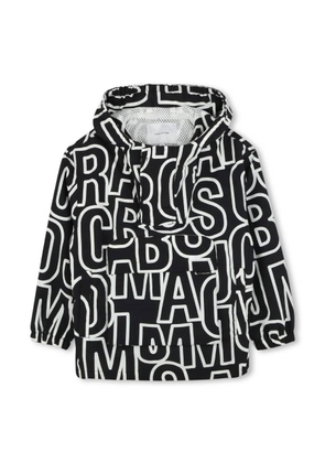 Little Marc Jacobs Monogram Hooded Windbreaker Jacket