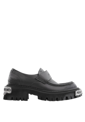 Balenciaga Tractor Leather Loafers