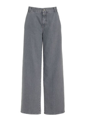 CLOSED Jurdy Rigid Low-Rise Straight-Leg Jeans - Moda Operandi