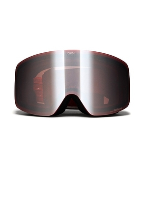 Chimi 01 Cime Ski Goggles in Burnt Red - Red. Size all.