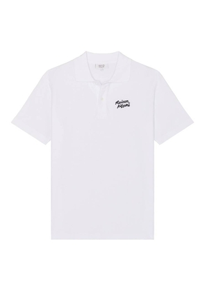 Maison Kitsune Handwriting Comfort Polo Shirt,