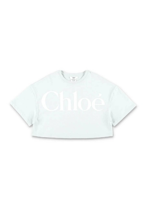 Chloe Cotton Oversized Cropped T-Shirt