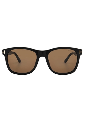 Tom Ford Eric Roviex Square Mens Sunglasses FT0595 01J 55