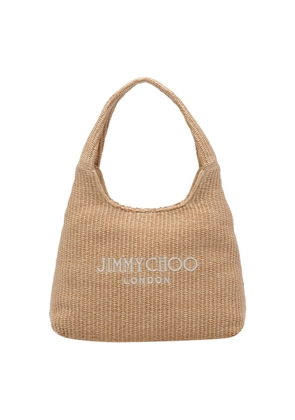 Jimmy Choo Medium Beach Diamond Hobo Bag