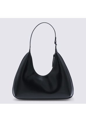 By Far Amber Semi Patent Leather Shoulder Bag