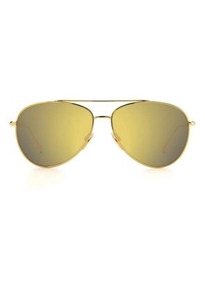 Isabel Marant Brown Multilayer Yellow Pilot Ladies Sunglasses IM 0011/S 040G/CU 60