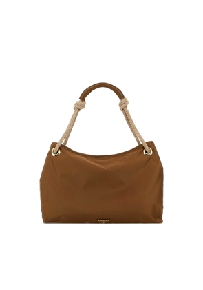 Prada Caramel Fabric Shopping Bag