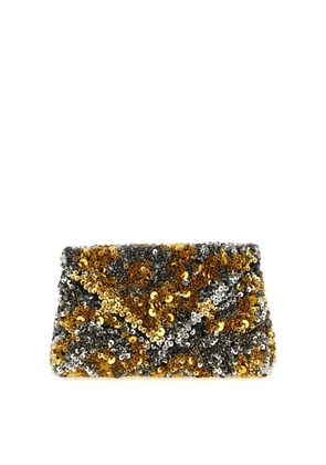 Dries Van Noten Embellished Envelope Clutch