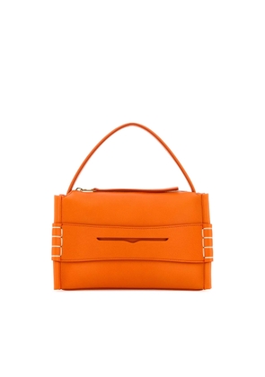 J.W. Anderson Orange Leather Small Loafer Handbag