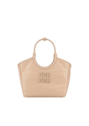 Miu Miu Pastel Pink Leather Ivy Handbag